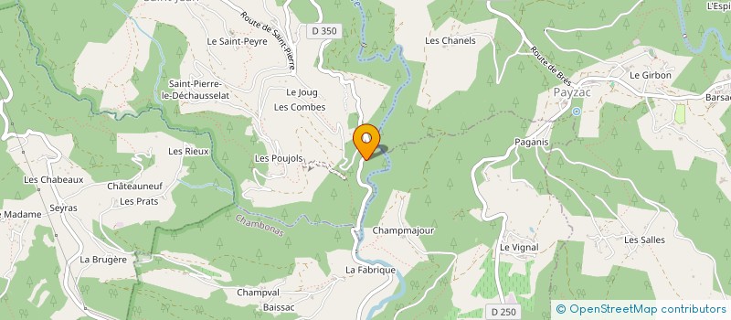 localisation de l'entreprise HAMCHIN-PERRIN  MALBOSC