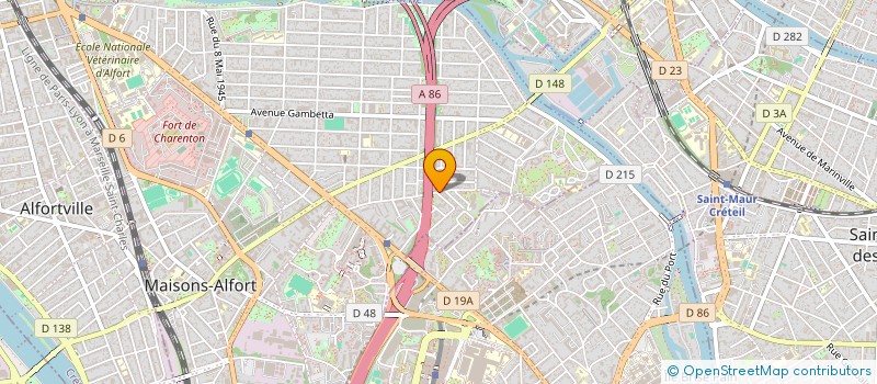 localisation de l'entreprise HAMDI IMMOBILIER à MAISONS-ALFORT