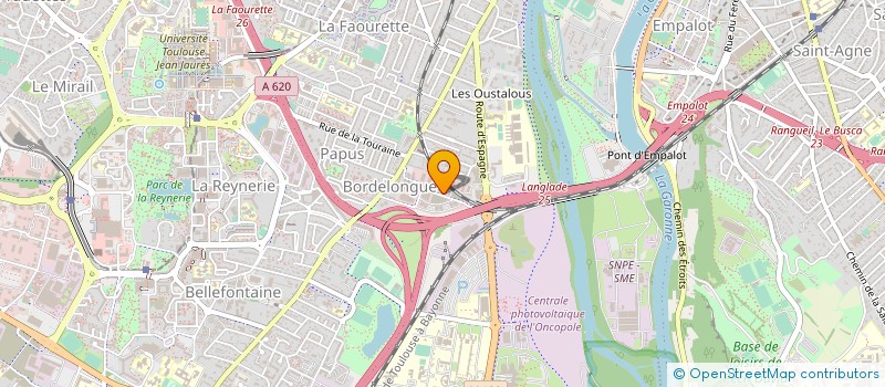 localisation de l'entreprise HAMDOUBAT à TOULOUSE