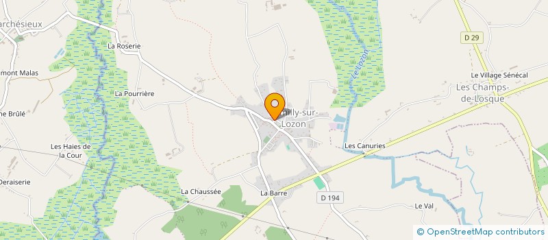 localisation de l'entreprise HAMEAU  REMILLY LES MARAIS