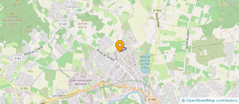 localisation de l'entreprise HAMEAU  AURIBEAU