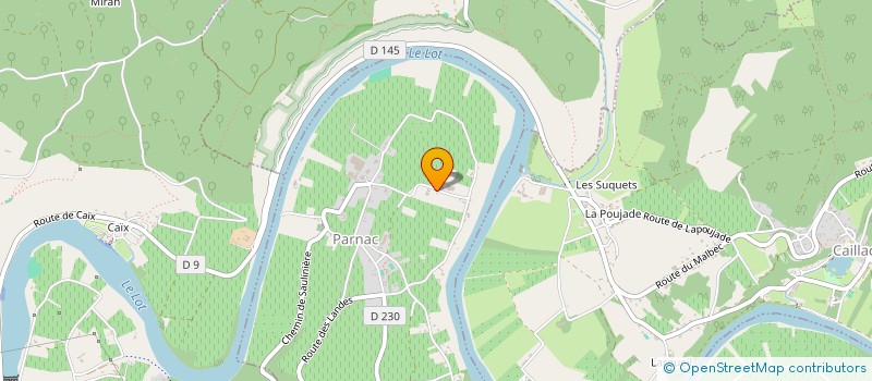 localisation de l'entreprise HAMEAU DE ST MONDANE  LUZECH