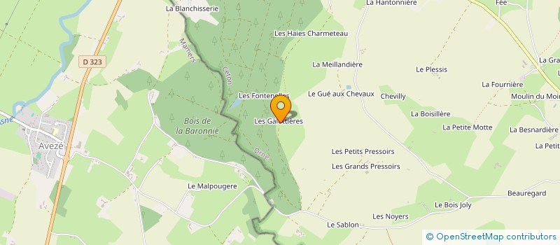 localisation de l'entreprise HAMEAU DES GALOTTIERES & YOU à CETON