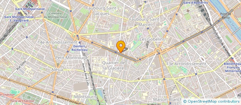 localisation de l'entreprise HAMEAU DU CHAMPS FLEURI à PARIS