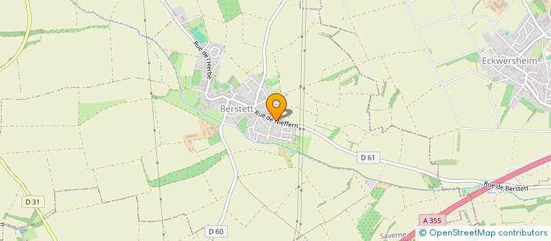 localisation de l'entreprise HAMEAU DU NIEFFERN  BERSTETT