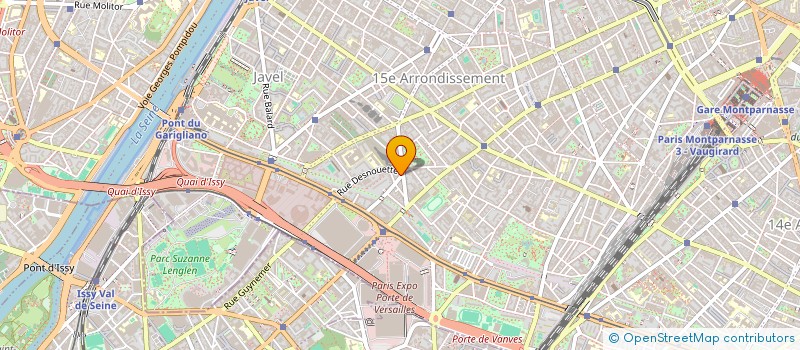 localisation de l'entreprise HAMEAU PRIMEUR  PARIS