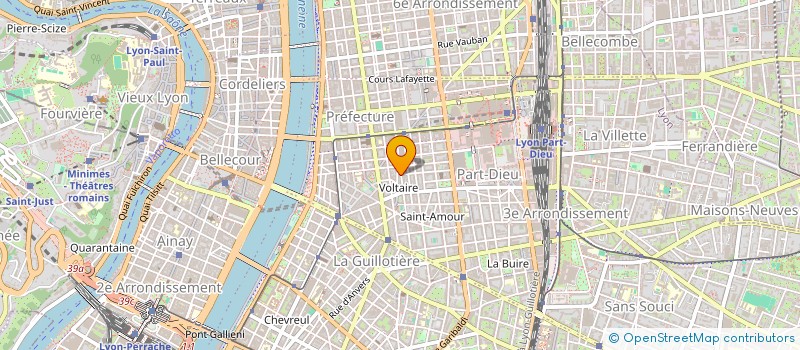 localisation de l'entreprise HAMEAU RESTAURATION  LYON