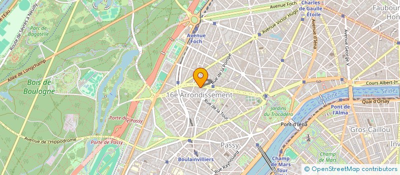 localisation de l'entreprise HAMED FAHMY GROUP  PARIS