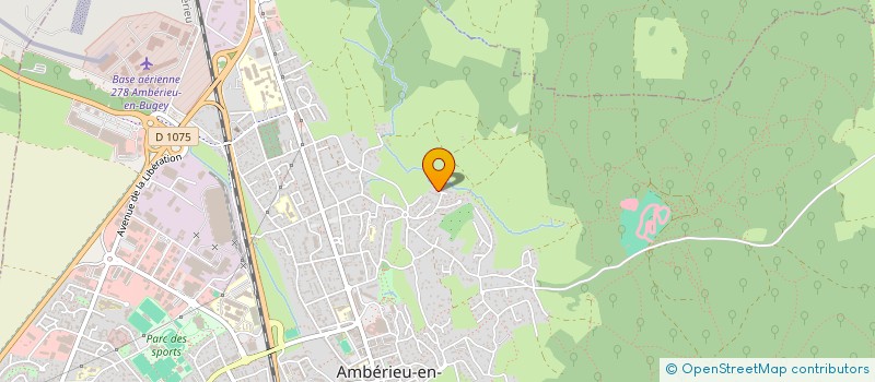 localisation de l'entreprise HAMEGA  AMBERIEU-EN-BUGEY