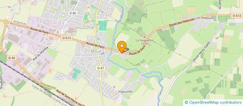 localisation de l'entreprise HAMEL ET FRERES  BELLENGREVILLE