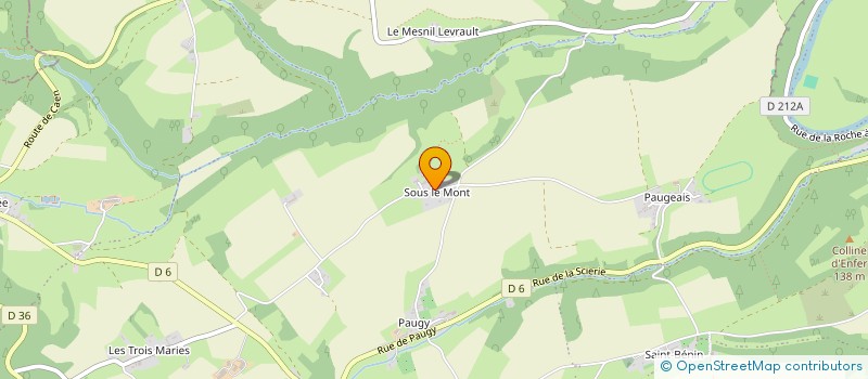 localisation de l'entreprise HAMEL JULIEN à THURY-HARCOURT-LE-HOM
