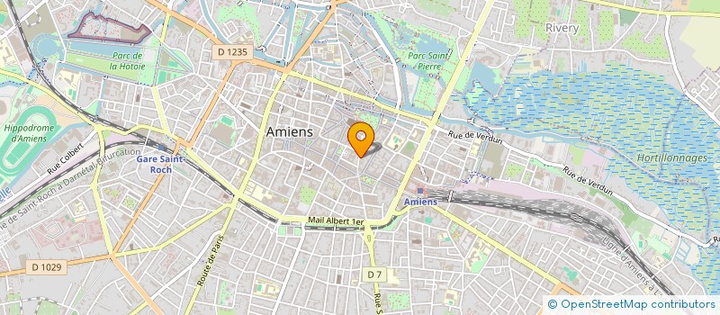 localisation de l'entreprise HAMEL - THUILLIER - JANOCKA - RICBOURG AVOCATS ASSOCIES  AMIENS