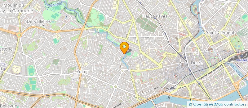localisation de l'entreprise HAMELAIN MCS à NANTES