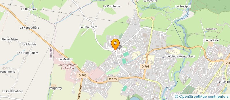 localisation de l'entreprise HAMELIN FILS ET PERE  LECOUSSE