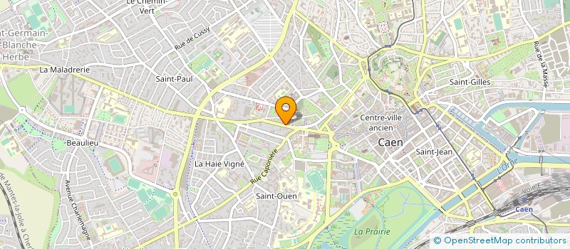 localisation de l'entreprise HAMELIN LOCATIONS à CAEN