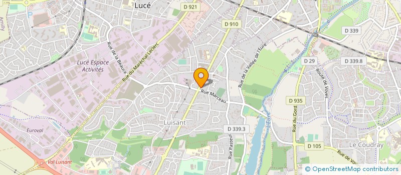 localisation de l'entreprise HAMELIN SARL à LUISANT
