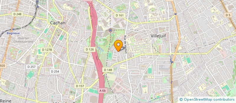localisation de l'entreprise HAMELIN VILLEJUIF à VILLEJUIF