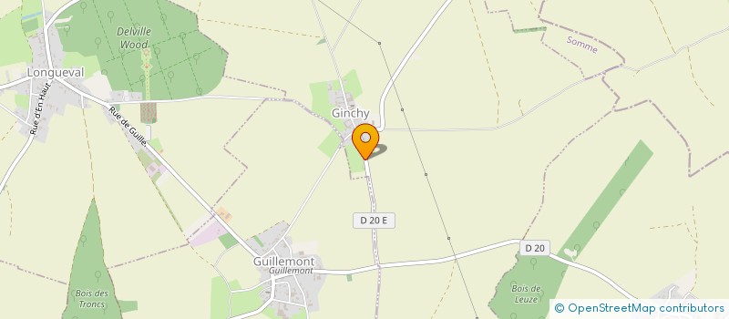 localisation de l'entreprise HAMELLE TERRASSEMENT  GINCHY