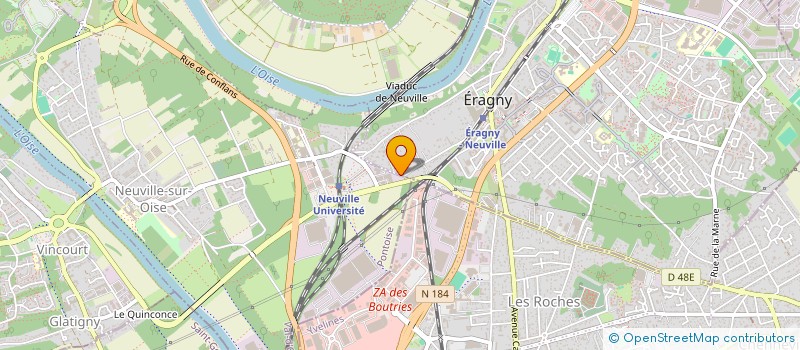 localisation de l'entreprise HAMELSA-IMMO  ERAGNY