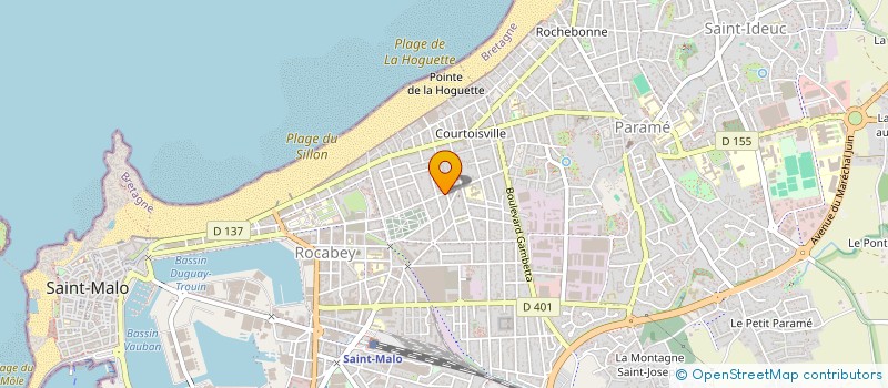 localisation de l'entreprise HAMELY  SAINT-MALO