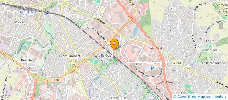 localisation de l'entreprise HAMEON SAS à SAINT-BRIEUC