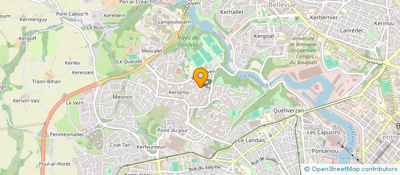 localisation de l'entreprise HAMESELLE CONSULTING à BREST