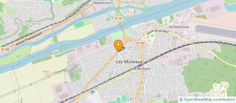 localisation de l'entreprise HAMEUR à LES MUREAUX