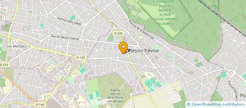localisation de l'entreprise HAMEX PROJECTS  LE PLESSIS-TREVISE