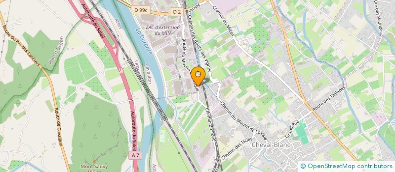 localisation de l'entreprise HAMI  CAVAILLON