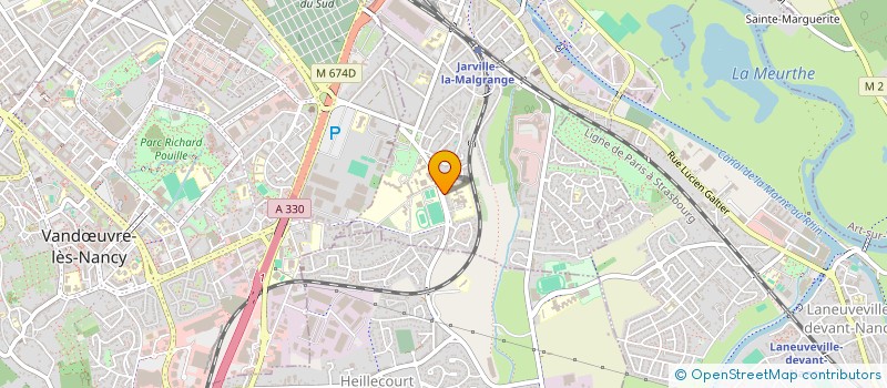 localisation de l'entreprise HAMI CONSTRUCTION  JARVILLE-LA-MALGRANGE