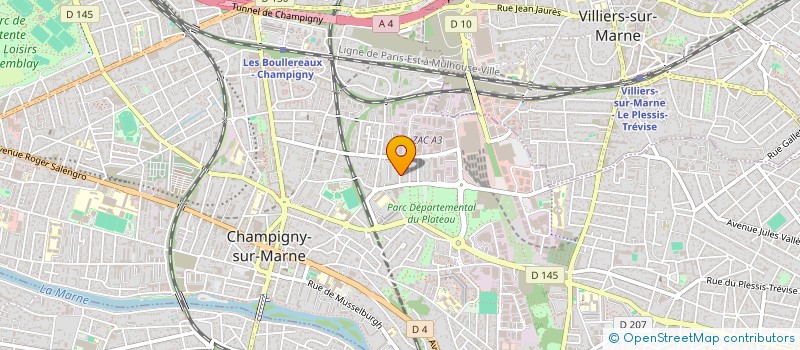 localisation de l'entreprise HAMI ELEC SARL à CHAMPIGNY-SUR-MARNE