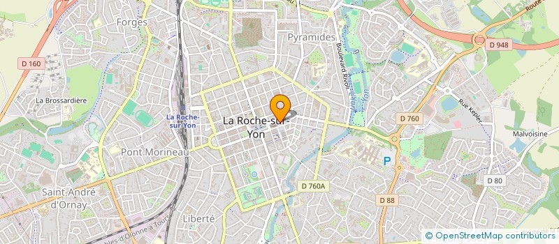 localisation de l'entreprise HAMI & HIMILO à ROCHE SUR YON (LA)