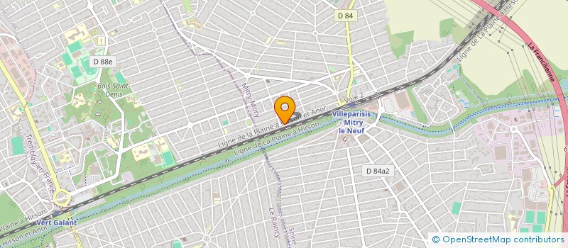 localisation de l'entreprise HAMI TELECOM  MITRY-MORY