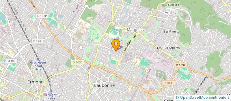localisation de l'entreprise HAMIBER à EAUBONNE