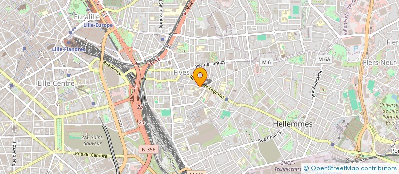 localisation de l'entreprise HAMID à LILLE