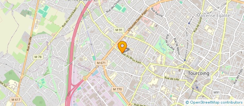 localisation de l'entreprise HAMID à TOURCOING