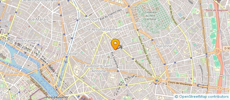 localisation de l'entreprise HAMIDI MAAMAR DEKHSANE ABDELKADER à PARIS