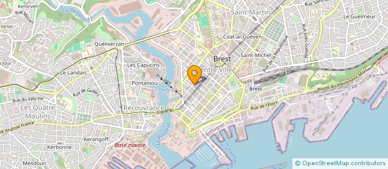 localisation de l'entreprise HAMIDO à QUIMPER