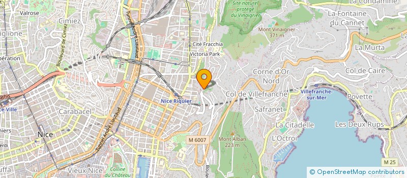 localisation de l'entreprise HAMILA TRAVAUX BATIMENT à NICE