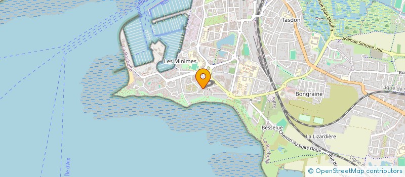 localisation de l'entreprise HAMILOCAL à LA ROCHELLE
