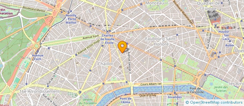 localisation de l'entreprise HAMILTON à PARIS
