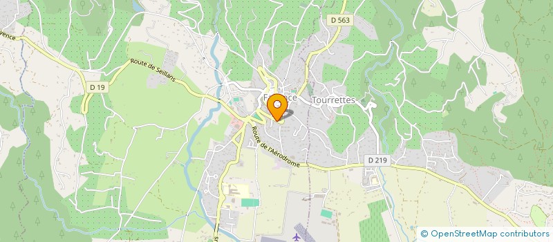 localisation de l'entreprise HAMILTON BY SMN  LES ADRETS-DE-L'ESTEREL