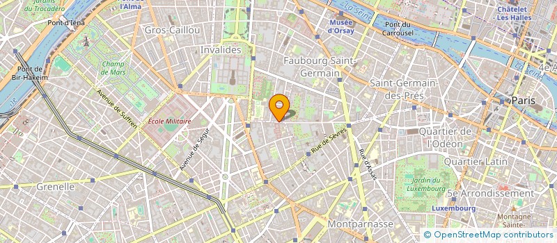 localisation de l'entreprise HAMILTON-CONTE à PARIS