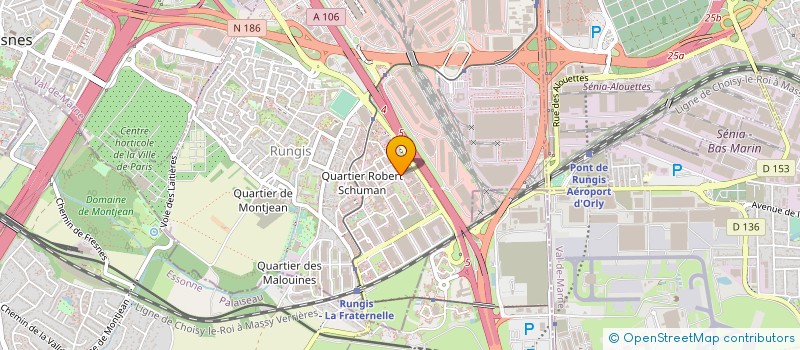 localisation de l'entreprise HAMILTON FRANCE  RUNGIS