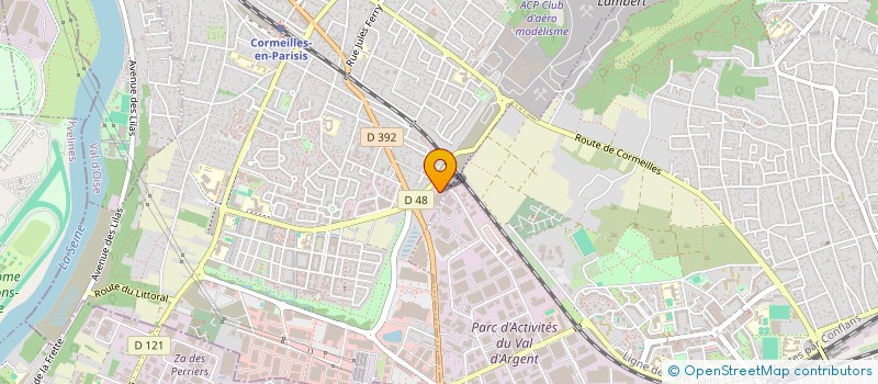 localisation de l'entreprise HAMIRIK à CORMEILLES-EN-PARISIS