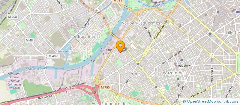 localisation de l'entreprise HAMIRO à LILLE