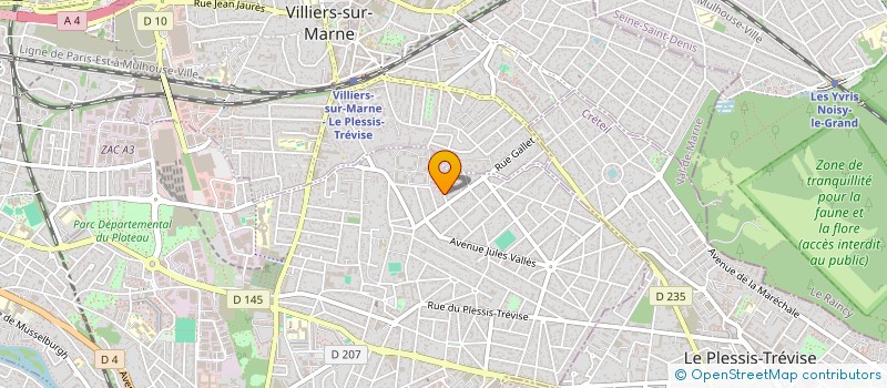 localisation de l'entreprise HAMITECHE SECURITEE PRIVE à CHAMPIGNY-SUR-MARNE