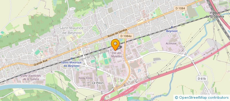 localisation de l'entreprise HAMITI GROUPE à BEYNOST