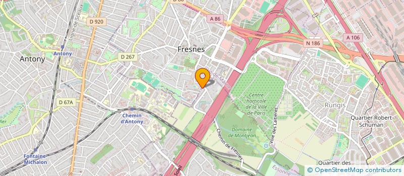 localisation de l'entreprise HAMKKE  FRESNES