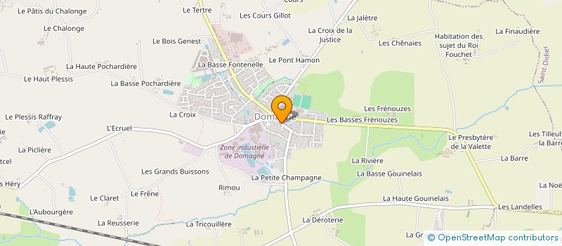 localisation de l'entreprise HAMLAB  DOMAGNE